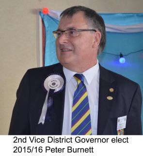 2nd VDG elect Peter Burnett